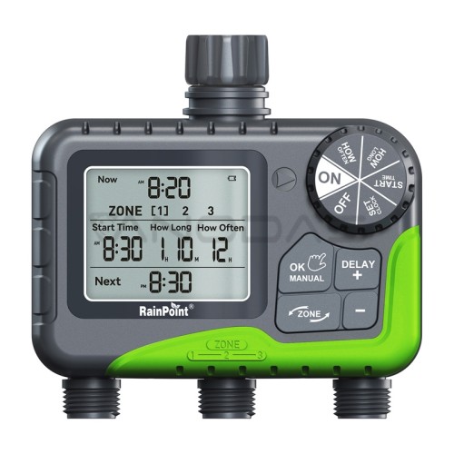 3-Zone Hose Timer RainPoint ITV305  3-Zone Hose Timer RainPoint ITV305