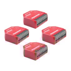 4 Shelly 1 PM Gen4 Zigbee/Matter valdiklių rinkinys
