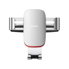 Baseus Metal Age Gravity Car Mount CD Version - Silver