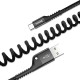 Baseus Spring-loaded USB-C cable 1m 2A - Black