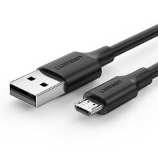 UGREEN micro USB kabelis QC 3.0 2.4A 1m - Juodas