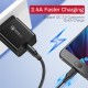 UGREEN USB - Micro USB cable QC 3.0 2.4A 2m black