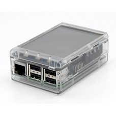Dėklas skirtas Raspberry Pi ir 3.2” LCD ekranui, permatomas