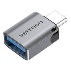 Adapter Vention CDQH0 USB-C kištukas prie USB 3.0 (szary)