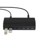 Adapteris Hub 7-in-1 Orico USB 3.0 + USB 3.0 kabelis 1m