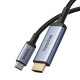 Adapter Baseus USB-C to HDMI High Definition 1.5m (black)