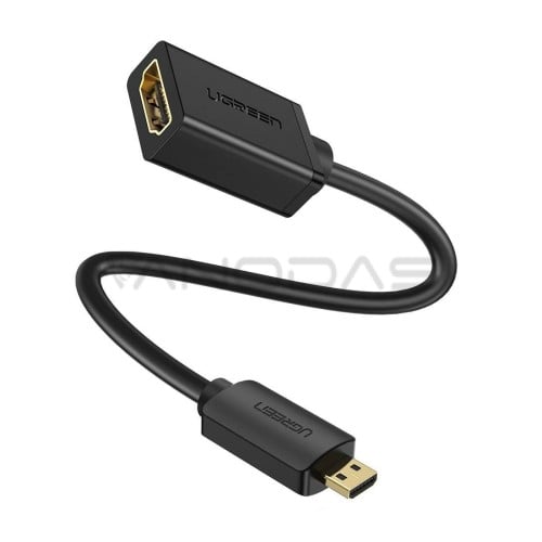 Adapter UGREEN 20134 Micro HDMI to HDMI, 20cm (Black) Adapter UGREEN 20134 Micro HDMI to HDMI, 20cm (Black)