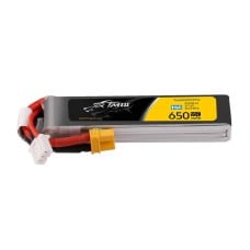 Akumuliatorius Lipo Tattu 2s 650mAh 95C 7.6V HV z XT30 Long-Pack
