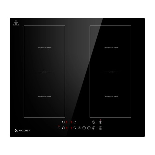 AMZCHEF CE-FS-I72S-FFDD06 indukcinė kaitlentė, 4 zonos AMZCHEF CE-FS-I72S-FFDD06 indukcinė kaitlentė, 4 zonos