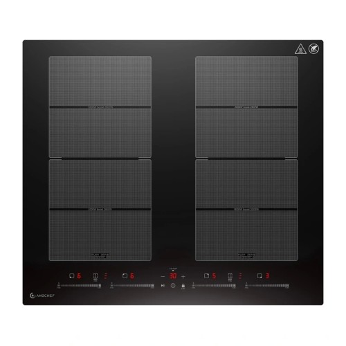 AMZCHEF CE-FS-I74S-FFDD10 indukcinė kaitlentė, 4 zonos AMZCHEF CE-FS-I74S-FFDD10 indukcinė kaitlentė, 4 zonos