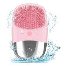 ANLAN Mini silikoninis elektrinis veido valymo šepetėlis - Rožinis