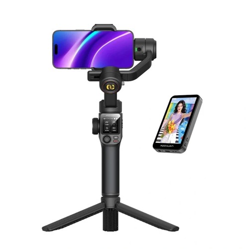 AOCHUAN S3 Gimbal with Additional Screen (Black) AOCHUAN S3 Gimbal with Additional Screen (Black)