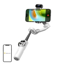 AOCHUAN X2 stabilizatorius su dirbtinio intelekto jutikliu (baltas)