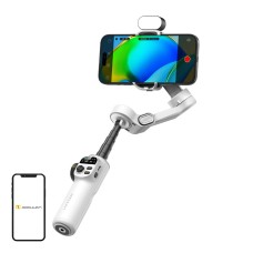AOCHUAN X2 stabilizatorius su RGB apšvietimu (baltas)
