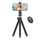 APEXEL APL-JJ025 flexible tripod + GoPro adapter (black)