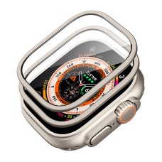 Protection set for Apple Watch Ultra ESR 49mm (case+glass) (titanium)