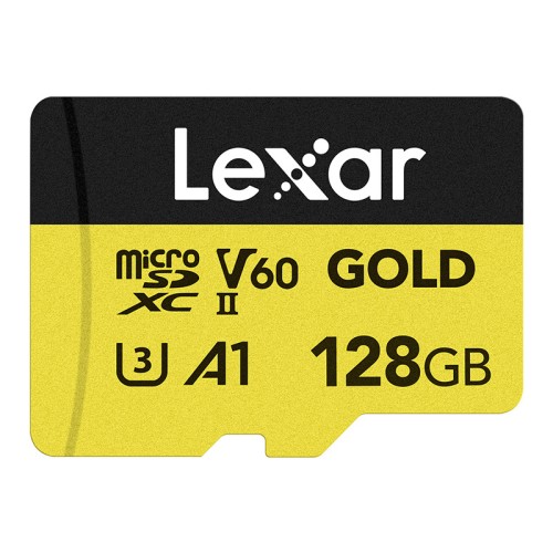 Atminties kortelė Lexar GOLD microSDXC 128GB Atminties kortelė Lexar GOLD microSDXC 128GB