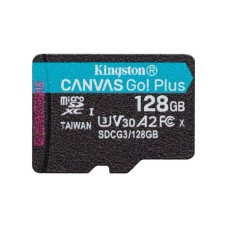 Atminties kortelė microSDXC 128GB Kingston Canvas Go Plus