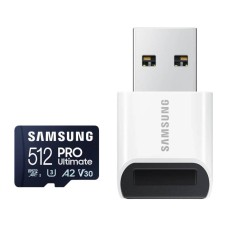Atminties kortelė Samsung 512 GB microSDXC PRO Ultimate 200 MB/s (MB-MY512SB/WW)