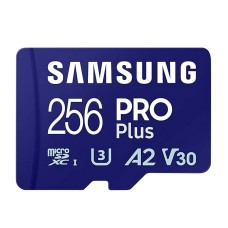 Atminties kortelė Samsung PRO Plus SDXC 256 GB U3 A2 V30 (MB-MD256SA/EU)