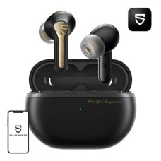 Ausinės Soundpeats Capsule3 PRO +, ANC (juoda)