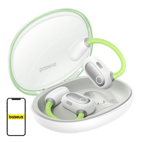 Ausinės TWS Baseus Eli Sport 1, (žalios) Ausinės TWS Baseus Eli Sport 1, (žalios)