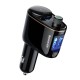 Automobilinis Bluetooth MP3 siųstuvas Baseus S-06Black OS