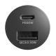 Car charger Cygnett USB, USB-C 20W (black)