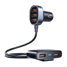 Car charger Joyroom JR-CL03 5-Port USB (black)
