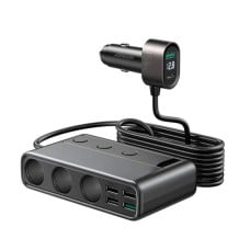 Automobilinis įkroviklis JOYROOM JR-CL06 Multi-Port (juodas)