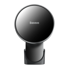 Baseus Big Energy car mount with wireless charger 15W for Iphone 12 (Black)