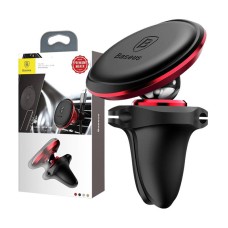 Automobilio laikiklis Baseus Magnetic Air Vent Red OS