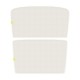 Car Skylight Sunshade Double Layer Version Baseus T-Space for Tesla Model 3  (white)