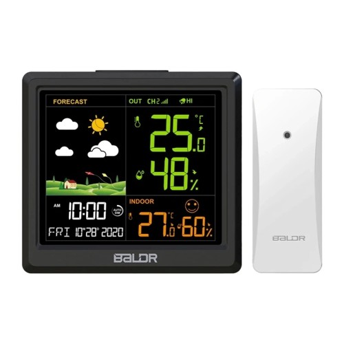 BALDRTHERM B0389WST2H2-V1 meteorologinė stotelė su lauko jutikliu 