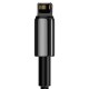 Baseus Tungsten Gold Cable USB to iP 2.4A 1m - Black