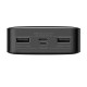 Išorinis akumuliatorius Baseus Bipow 20000mAh, 2xUSB, USB-C, 15W - juodas