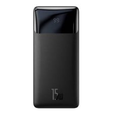 Powerbank Baseus Bipow 20000mAh, 2xUSB, USB-C, 15W - black