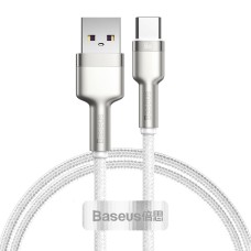 Baseus Cafule USB-USB-C kabelis 66W 1m - Baltas
