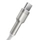 Baseus Cafule USB-USB-C kabelis 66W 1m - Baltas