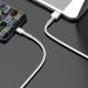 Baseus Cafule USB-USB-C kabelis 66W 1m - Baltas