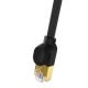 Baseus Cat 7 Gigabit Ethernet RJ45 kabelis 0.5m juodas