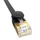 Baseus Cat 7 Gigabit Ethernet RJ45 kabelis 0.5m juodas