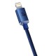Baseus Crystal USB-C - Lightning cable 20W 1.2m - Blue