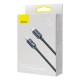 Baseus Crystal USB-C - Lightning kabelis 20W PD 2m juodas