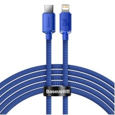Baseus Crystal cable USB-C - Lightning 20W PD 2m - Blue