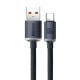 Baseus Crystal USB - USB-C Cable 100W 1.2m - Black