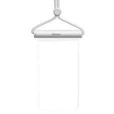 Baseus Cylinder waterproof smartphone bag - White