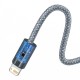 Baseus Dynamic Series kabelis USB - Lightning 2.4A 2m pilkas
