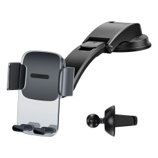 Baseus Easy Control Clamp Car Phone Holder Grille or Dashboard - Black