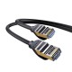 Baseus Ethernet RJ45 10Gbps 0.5m network cable - black
